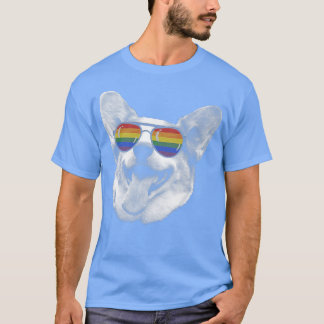 Pride Month Corgi Rainbow Flag Lgbt Sunglazen1309 T-shirt