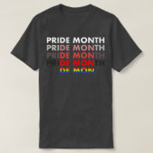 Pride Month Demon Funny Sarcastic Proud Rainbow F T-shirt (Design voorkant)