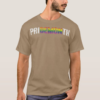 Pride Month Demon Gay Lesbian LGBT Flag 2022 T-shirt