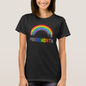 Pride Month Demon LGBT Gay Pride Month Rainbow Pri T-shirt (Voorkant)