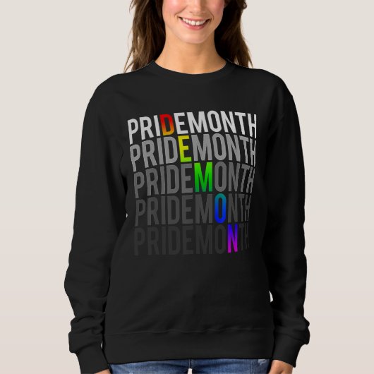 Pride Month Demon LGBT Gay Pride Month Transgender Trui (Voorkant)