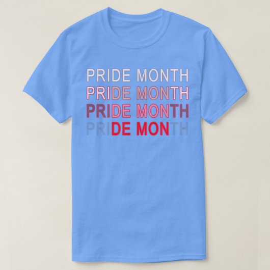 Pride Month Demon T-Shirt T-Shirt (Design voorkant)