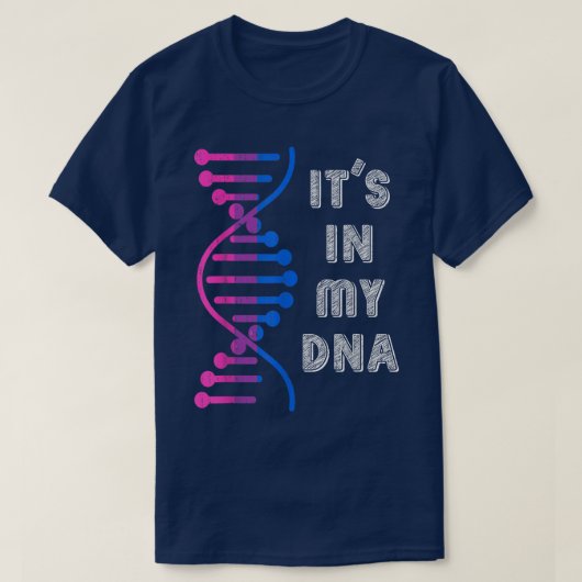 Pride Month DNA Biseuality Flag Bi Pride LGBT Bise T-shirt (Design voorkant)