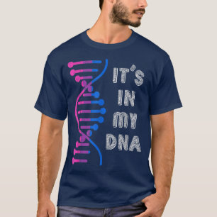 Pride Month DNA Biseuality Flag Bi Pride LGBT Bise T-shirt