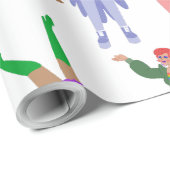 Pride month dragqueens lgbt transvrouwen cadeaupapier (Rol Hoek)