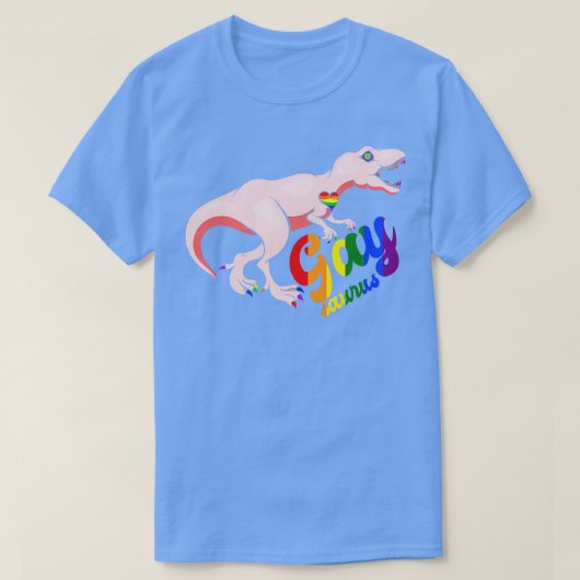 Pride Month Gay Saurus LGBT T-shirt (Design voorkant)
