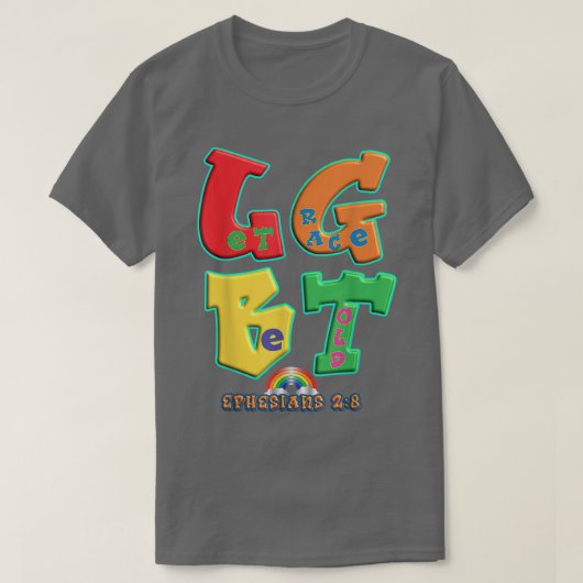 Pride Month LGBT Christelijk T-shirt (Design voorkant)