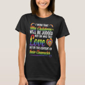 Pride Month LGBTQ Rainbow Pride Flag LGBT T-shirt (Voorkant)