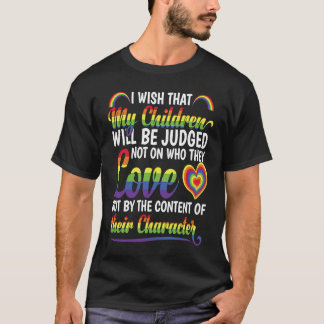 Pride Month LGBTQ Rainbow Pride Flag LGBT T-shirt