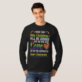 Pride Month LGBTQ Rainbow Pride Flag LGBT T-shirt (Voorkant volledig)
