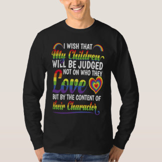 Pride Month LGBTQ Rainbow Pride Flag LGBT T-shirt