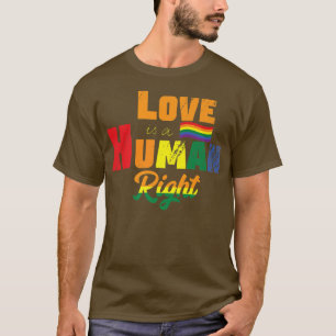 Pride Month Love is een Human Rights Ltd4572 T-shirt