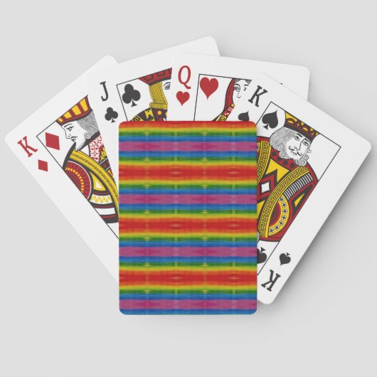 Pride Month Prism Art Pokerkaarten (Achterkant)