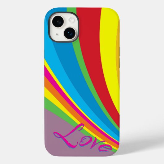 Pride Month - Regenboog Liefde Case-Mate iPhone Case (Achterkant)