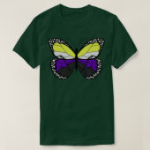Pride Nonbinary Butterfly T-shirt (Design voorkant)