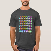 Pride O' The Herd Scottish Highland Cows LGBTQ T-shirt (Voorkant)