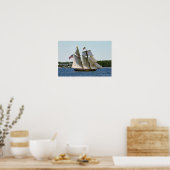 Pride of Baltimore II hoogschip poster (Keuken)