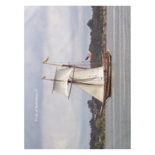 Pride of Baltimore II tafelkleed (Voorkant)