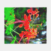 Pride of Barbados   Fleece Deken (Voorkant (Horizontaal))