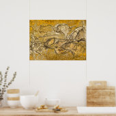 Pride of Lions, Infinity Stippen - naar Chauvet Ca Poster (Keuken)