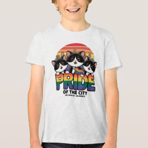 Pride of Los Angeles City California Verenigde Sta Tri-Blend Shirt