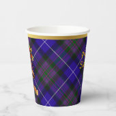 Pride of Scotland Gepersonaliseerde Tartan Kerstmi Papieren Bekers (Links)