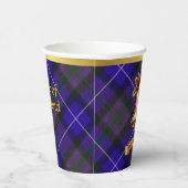 Pride of Scotland Gepersonaliseerde Tartan Kerstmi Papieren Bekers (Rechts)