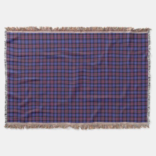 Pride of Scotland Mode Tartan Deken (Voorkant)
