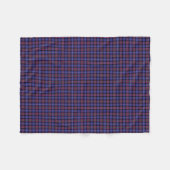 Pride of Scotland Mode Tartan Fleece Deken (Voorkant (Horizontaal))