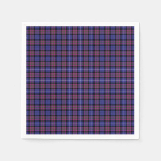 Pride of Scotland Mode Tartan Servetten (Voorkant)