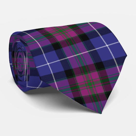 Pride of Scotland Mode Tartan Stropdas (Opgerold)