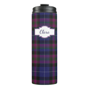 Pride of Scotland Plaid Custom Thermal Tumbler Thermosbeker