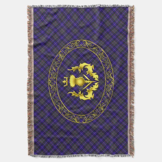 Pride of Scotland Tartan Gooi Deken (Voorkant Verticaal)
