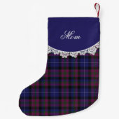 Pride of Scotland Tartan Plaid Kerstkous Kleine Kerstsok (Achterkant)