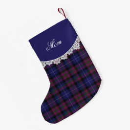Pride of Scotland Tartan Plaid Kerstkous Kleine Kerstsok