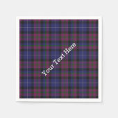 Pride of Scotland Tartan Plaid Papieren servetten (Voorkant)