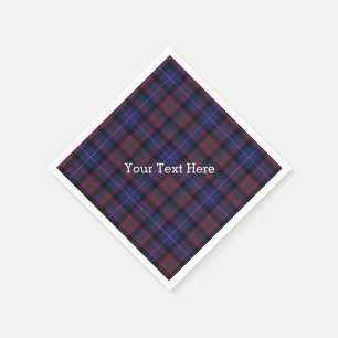 Pride of Scotland Tartan Plaid Papieren servetten