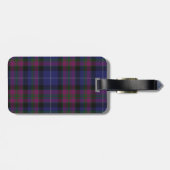 Pride of Scotland Tartan Pset Bagagelabel (Achterkant horizontaal)