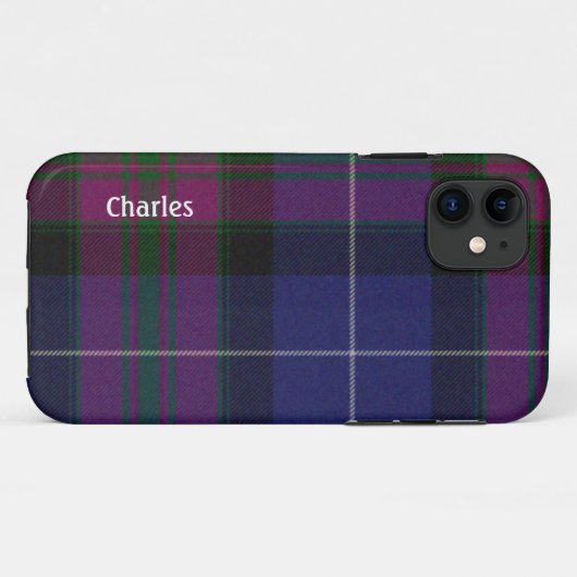 Pride of Scotland Tartan Pset Case-Mate iPhone Case (Achterkant (horizontaal))