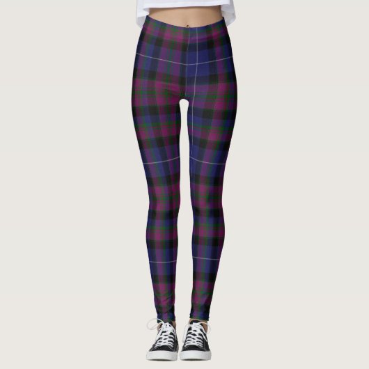 Pride of Scotland Tartan Pset Leggings (Voorkant)