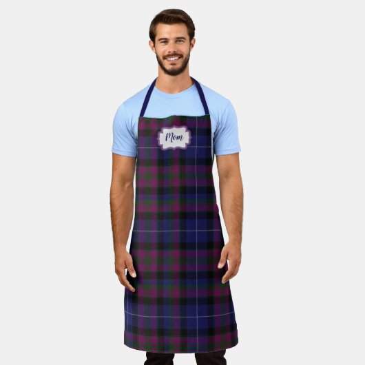 Pride of Scotland Tartan Pset Monogrammed Schort (Gedragen)