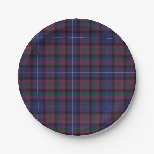 Pride of Scotland Tartan Pset Paper Bord (Voorkant)