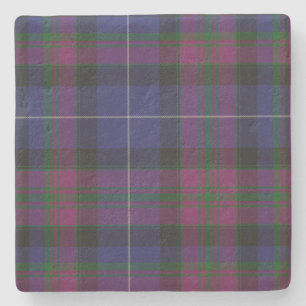 Pride of Scotland Tartan Pset Stone Onderzetter