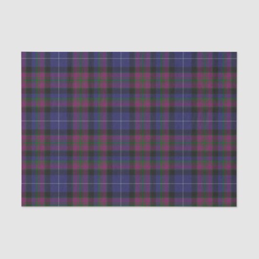 Pride of Scotland Tartan Pset Tissue Paper Tissuepapier (Voorkant)