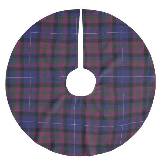 Pride of Scotland Tartan Pset Tree Skirt Kerstboom Rok (Voorkant)
