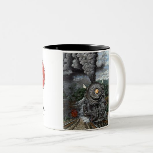 Pride of the Central Mug Tweekleurige Koffiemok (Voorkant rechts)