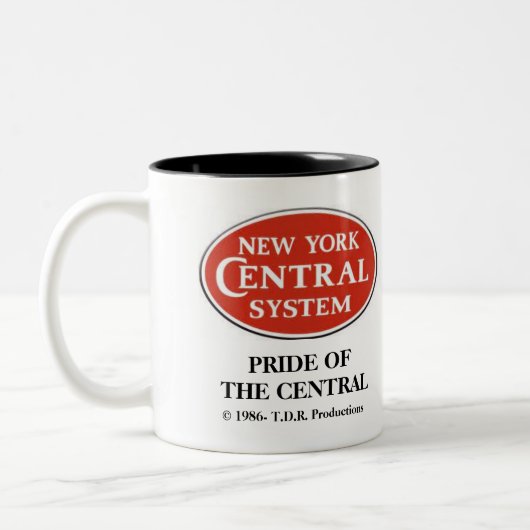 Pride of the Central Mug Tweekleurige Koffiemok (Links)