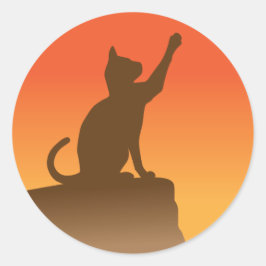 Pride of Thunder Ronde Sticker