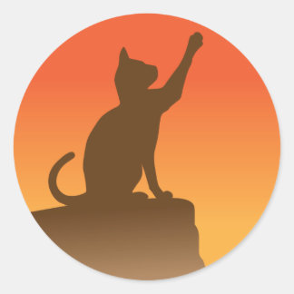 Pride of Thunder Ronde Sticker