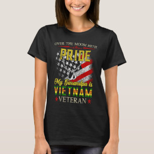 Pride Opa Vietnam Veteraan Cadeau Vietnam Oorlog V T-shirt